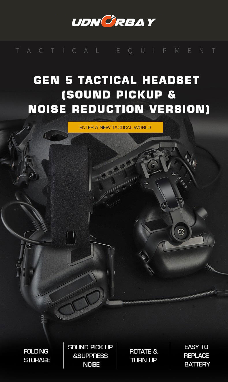 Gen 5 Noise Reduction&Sound Pickup Headset