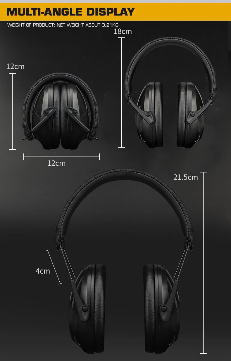 IPSC SHooter Noise Reduction Headset