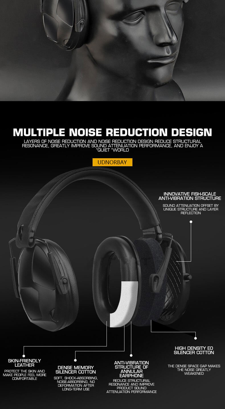 IPSC SHooter Noise Reduction Headset