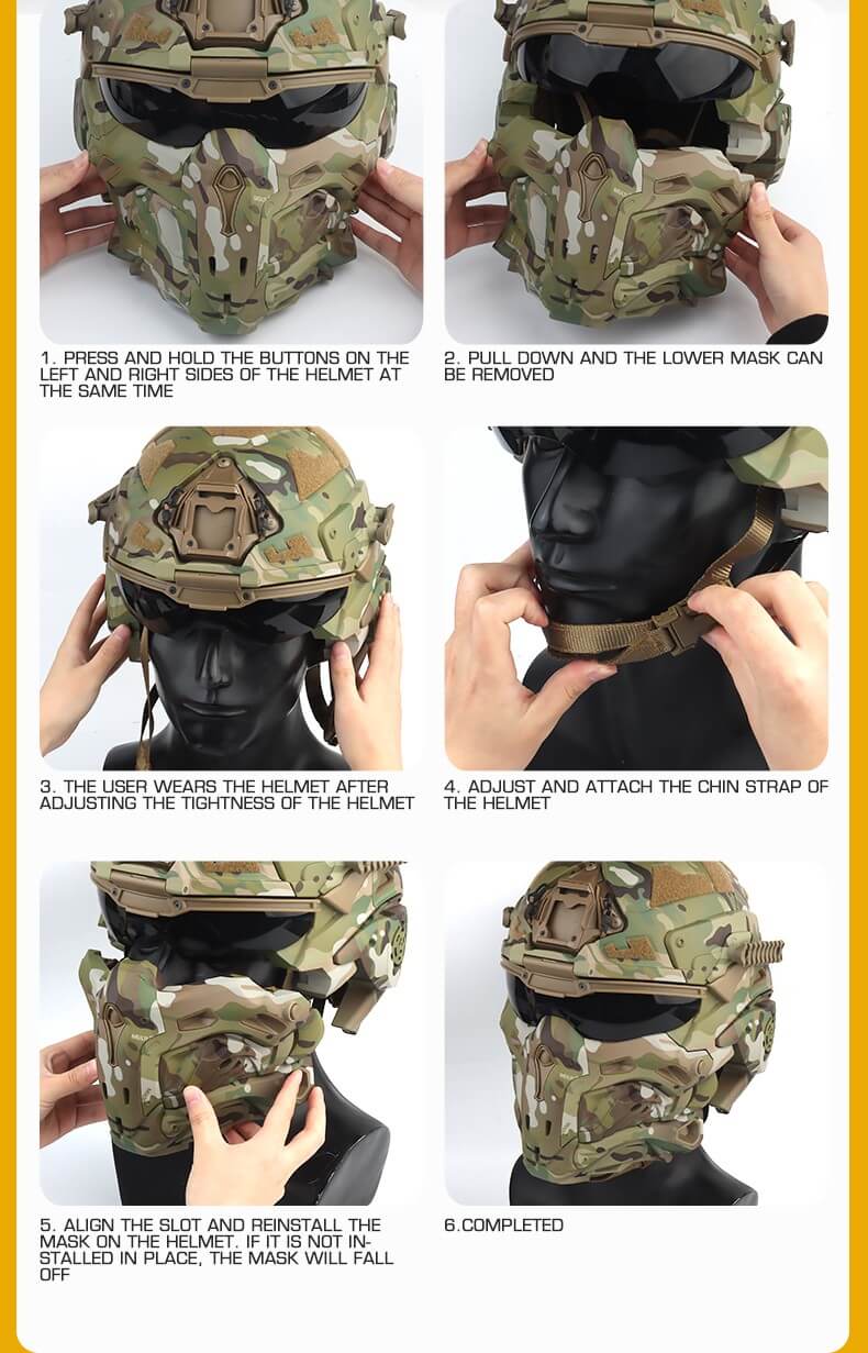 Tactical W Assault Helmet