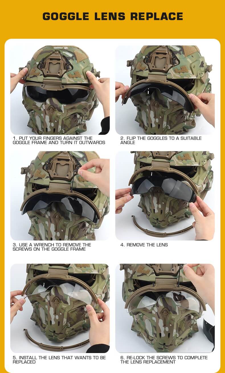 Tactical W Assault Helmet