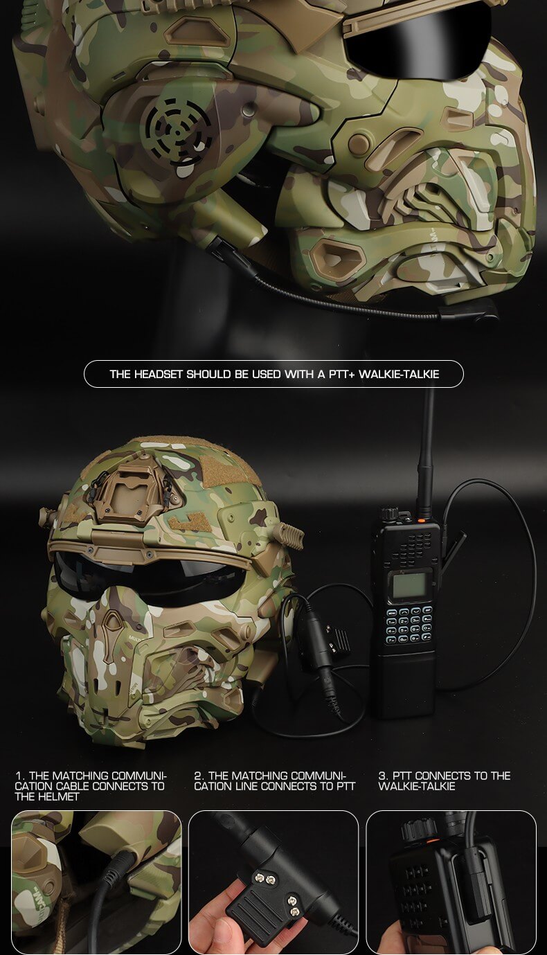 Tactical W Assault Helmet